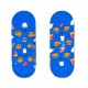 чорапи,мъжки,чорапи,happy,socks,short,hamburger,liner,blue,long,socks,multicolor,(blue)