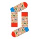 чорапи,мъжки,чорапи,happy,socks,spf,50,long,socks,multicolor,(beige)