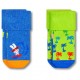 чорапи,детски,чорапи,happy,socks,surfers,paradise,terry,socks,2,pairs,multicolor,(green,blue)