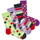 чорапи,мъжки,чорапи,happy,socks,thumbs,up,and,rubber,duck,long,socks,4,pairs,multicolor