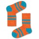 чорапи,детски,чорапи,happy,socks,wool,stripe,rib,socks,multicolor,(orange)