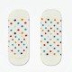 чорапи,мъжки,чорапи,happy,socks,white,dot,line,long,socks,multicolor,(beige)
