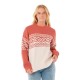 блуза,дамски,пуловери,дамски,плетени,дрехи,rip,curl,cosmic,kiss,sweater,orange,(brick)