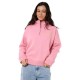блуза,дамски,блузи,rip,curl,surf,puff,half,zip,sweatshirt,pink,orange,(pink)
