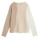 блуза,дамски,пуловери,дамски,плетени,дрехи,tom,tailor,1047691,sweater,organic,taupe,knit,structure
