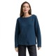 блуза,дамски,блузи,tom,tailor,1043168,cosy,rib,sweatshirt,dark,petrol,melange