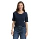 тениска,дамски,тениски,tom,tailor,1047728,short,sleeve,t,shirt,sky,captain,blue,(blue)