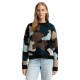 блуза,дамски,блузи,tom,tailor,1047901,sweatshirt,blue,(abstract,flower,jacquard)