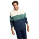 блуза,мъжки,пуловери,silbon,relaxed,fit,half,zip,sweatshirt,multicolor,(blue,green)