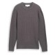 блуза,мъжки,пуловери,tom,tailor,1049208,sweater,grey,(mid,grey,multi,color,neps)