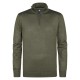 блуза,мъжки,пуловери,petrol,industries,m,3050,kwc207,half,zip,sweater,mossy,stone,(green)