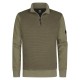 блуза,мъжки,пуловери,petrol,industries,m,3050,swc368,half,zip,sweatshirt,mossy,stone,(green)