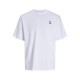 тениска,мъжки,тениски,jack,&,jones,triangle,summer,short,sleeve,t,shirt,refurbished,white