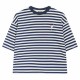 тениска,дамски,тениски,kaotiko,ar004,01,m002,short,sleeve,t,shirt,navy,stripeds,cocktail,(blue)