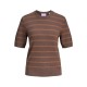 блуза,дамски,пуловери,дамски,плетени,дрехи,jack,&,jones,layla,comfy,jjxx,short,sleeve,sweater,bracken,stripes,bison,(brown)