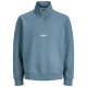 блуза,мъжки,пуловери,jack,&,jones,soho,half,zip,sweatshirt,blue,(blue,mirage)