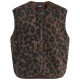 потник,дамски,пуловери,дамски,плетени,дрехи,jack,&,jones,vera,teddy,jjxx,knitted,vest,brown,(seal,brown,aop,leopard)