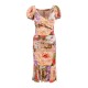 рокля,дамски,поли,и,рокли,dolce,&,gabbana,746242,short,sleeve,midi,dress,beige