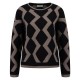 блуза,дамски,пуловери,дамски,плетени,дрехи,fynch,hatton,zick,softwool,sweater,black,(brown)