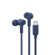 слушалки,слушалки,belkin,soundform,usb,c,earphones,blue