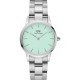 часовник,часовници,daniel,wellington,iconic,link,quartz,28mm,woman,watch,silver,(pastel,green,mint)