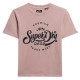 тениска,дамски,тениски,superdry,premium,script,entry,t,shirt,soft,pink