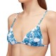 дамски,бански,костюми,sundek,caladesi,flower,print,triangle,bikini,top,bilberry,(blue)