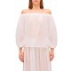 дамски,блузи,sundek,cotton,voile,with,boat,neckline,long,sleeve,blouse,white