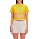 тениска,дамски,тениски,sundek,cropped,short,sleeve,t,shirt,maracuja,01,(yellow)