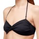 дамски,бански,костюми,sundek,cross,banded,with,wrinkled,effect,bikini,top,black