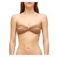 дамски,бански,костюми,sundek,cross,banded,with,wrinkled,effect,bikini,top,earth,(pink)