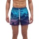 бански,гащета,мъжки,бански,костюми,sundek,elastic,waist,and,mystic,shade,print,swimming,shorts,navy,(blue)