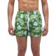 бански,гащета,мъжки,бански,костюми,sundek,elastic,waist,and,wall,flower,print,swimming,shorts,turtle,green,(green)