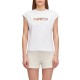 тениска,дамски,тениски,sundek,embroidery,sleeveless,t,shirt,white,01,(white)