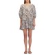 рокля,дамски,поли,и,рокли,sundek,fleur,de,joie,print,short,dress,grey,(black)