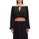 блуза,с,дълъг,ръкав,дамски,блузи,дамски,ризи,sundek,jersey,long,sleeve,blouse,black