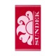 хавлиена,кърпа,хавлии,sundek,new,classic,jacquard,beach,logo,towel,pitaya,01,(red)