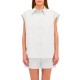 потник,дамски,блузи,дамски,ризи,sundek,poplin,sleeveless,shirt,white,(white)