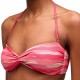 дамски,бански,костюми,sundek,quartz,abstract,wave,motif,band,bikini,top,pink,(pitaya)
