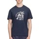 тениска,мъжки,тениски,sundek,venice,beach,printed,short,sleeve,t,shirt,navy,(blue)