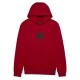 суичър,мъжки,пуловери,fox,racing,head,hoodie,flame,red,(red)