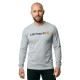 тениска,мъжки,тениски,дамски,тениски,carhartt,dearborn,relaxed,logo,long,sleeve,t,shirt,grey,(heather,gray,gray)