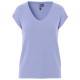 бебешка,тениска,дамски,тениски,pieces,billo,lurex,stripes,short,sleeve,t,shirt,baby,lavender,(purple)