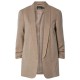 сако,дамски,сака,pieces,bosella,blazer,fossil,(brown)