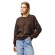 блуза,дамски,блузи,pieces,chilli,loose,fit,sweatshirt,brown,(hot,fudge)