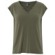 тениска,дамски,тениски,pieces,kamala,lace,short,sleeve,t,shirt,grape,leaf,(green)