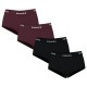 боксерки,дамско,бельо,дамски,бикини,и,танкини,pieces,logo,boxers,4,units,winetasting,(black,pink)