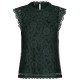 дамски,блузи,дамски,ризи,pieces,olline,lace,sleeveless,blouse,darkest,spruce,(green)