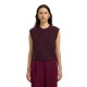 потник,дамски,пуловери,дамски,плетени,дрехи,selected,lulu,knitted,vest,fig,(purple)