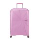 куфари,american,tourister,starvibe,spinner,77,expandable,100,106l,trolley,bag,metallic,pastel,lavender,(pink)